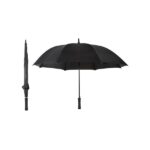 מטרייה ממותגת 27 אינץ' עם פתיחה אוטומטית וצלעות פיברגלס עמידות – הדפסת לוגו בשיטת DTF | תג-לי