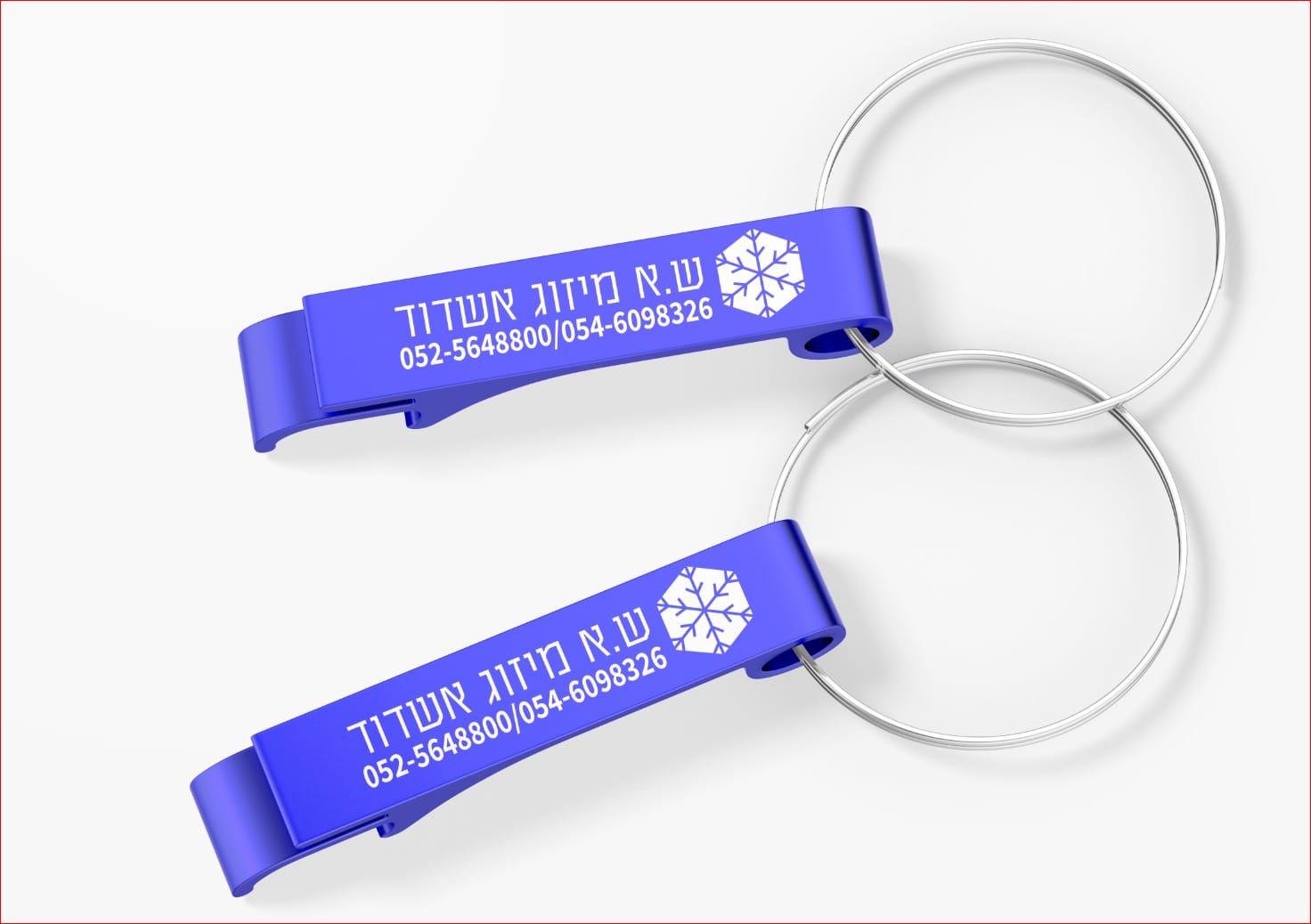 פותחן בקבוקים ממותג בחריטת לייזר