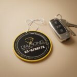 עץ ריח לרכב ממותג עם לוגו לסוכנויות רכב ומוסכים