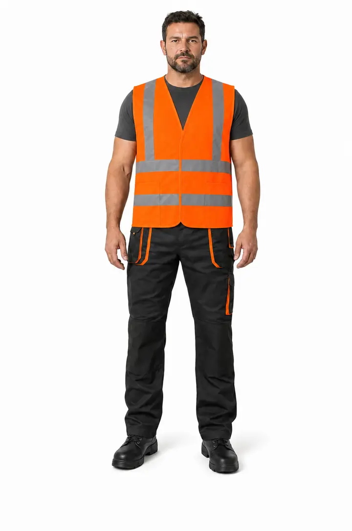 tagli-four-pocket-safety-vest-fluorescent-orange-front