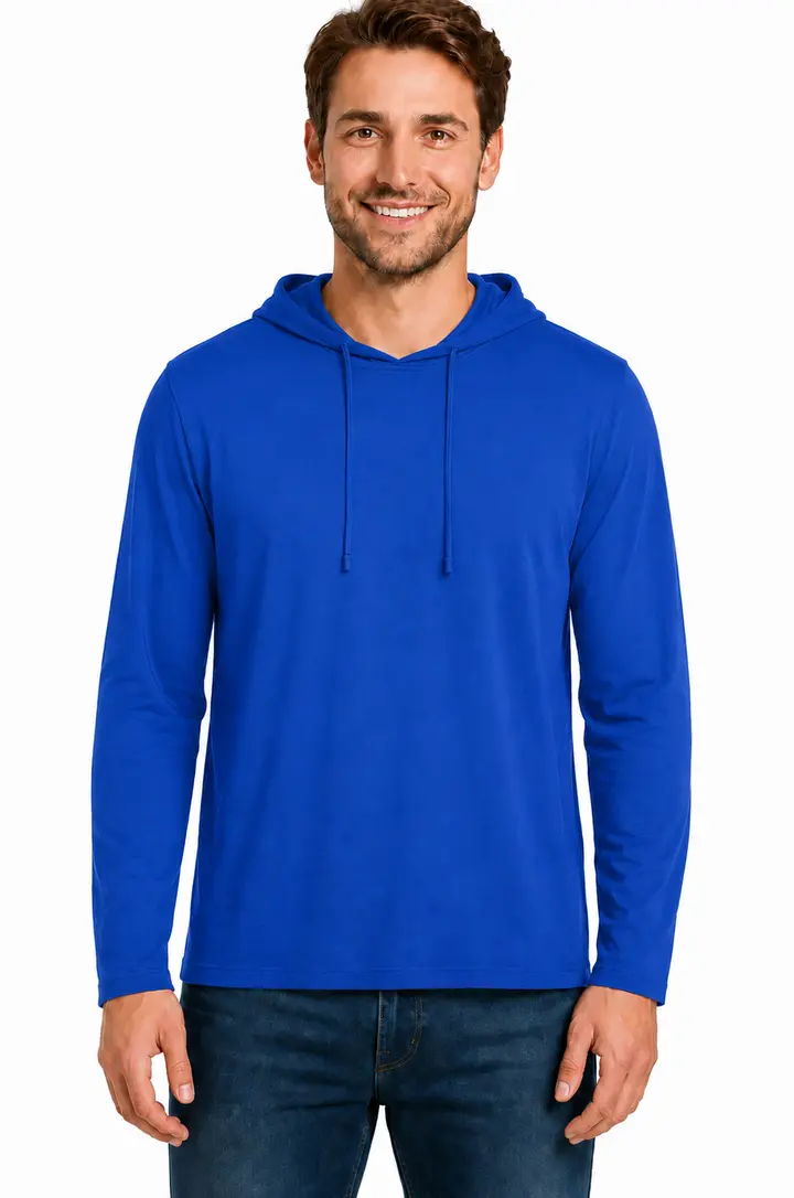 tagli-lightweight-hooded-long-sleeve-royal-blue-front